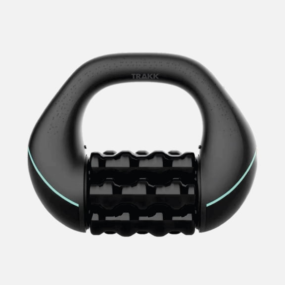 TRAKK Rolling Handheld Massager with 3 Speed Settings, Ergonomic Grip, Portable Design, Muscle Relaxation, 1 Count
