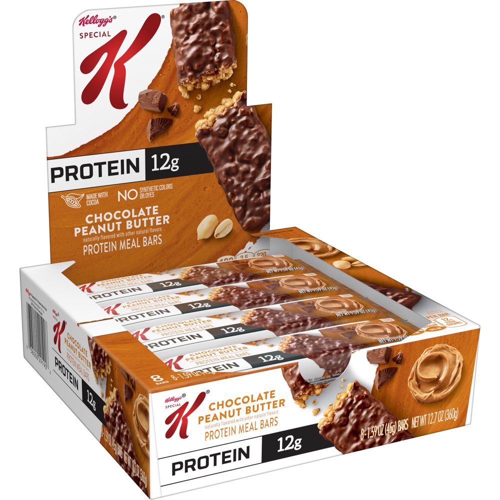 Kellogg's Special K Protein Bars, Chocolate Peanut Butter, Meal