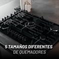 thumbnail image 4 of PARRILLA DE GAS DE VIDRIO TEMPLADO 8MM CON 5 QUEMADORES, 4 of 9