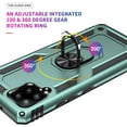 thumbnail image 4 of A42 5G Case, Samsung Galaxy A42 5G Case [ Military Grade ] Shock-Absorption Bumper Cover Samsung A42 5G Anti-Scratch Case with Ring Car Mount Kickstand for Samsung Galaxy A42 5G - Teal, 4 of 12