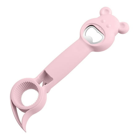 

JWDX Bottle Opener Clearance Home Canned Cap Multifunctional 4 in 1 &Can Openers Pink