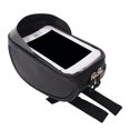 thumbnail image 1 of Greeniant Bolsa de almacenamiento para bicicleta Soporte para teléfono de viga delantera de bicicleta de gran capacidad Bolsa impermeable para montaje de Ciclismo Greeniant OD003963-00, 1 of 1