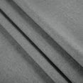 thumbnail image 3 of TWOPAGES Pinch Pleat Drape 26 W X 96 L Inch Wool Light Filtering Soft Curtain for Bedroom, 1 Panel, Dark Gray, 3 of 5