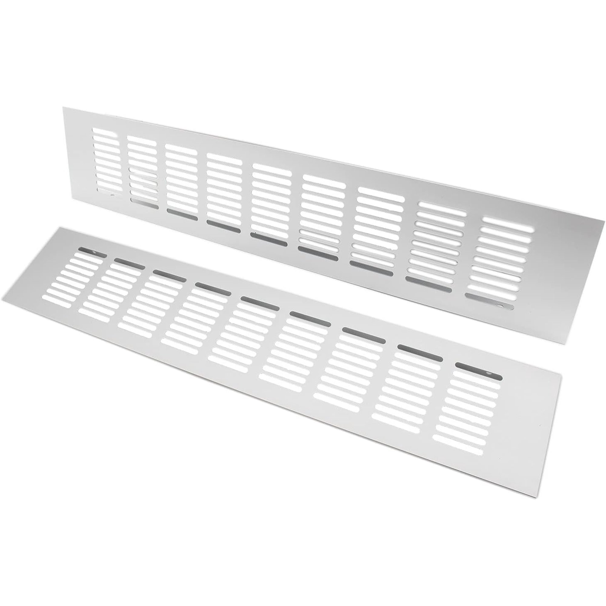 2PCS Air Vent,Heavy Duty Aluminium Alloy Ventilation Grille Rectangle Metal  Louvered Grill Cover for Wardrobe Stove Shoes Cabinet Sink Kitchen Bathroom  Side Wall Ceiling and Floor Exhaust Vent | Walmart Canada
