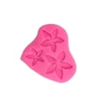 thumbnail image 2 of Toystoory Molde con forma de flor de 3 rejillas, reemplazo bonito, resistente al calor, antiadherente, moldes para hornear pasteles para Herramientas y accesorios para hornear, 2 of 6
