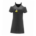 thumbnail image 3 of Vestido de mujer con hombros descubiertos, clásico de primavera, ropa de recuerdo, manga corta, Mini M, 3 of 7