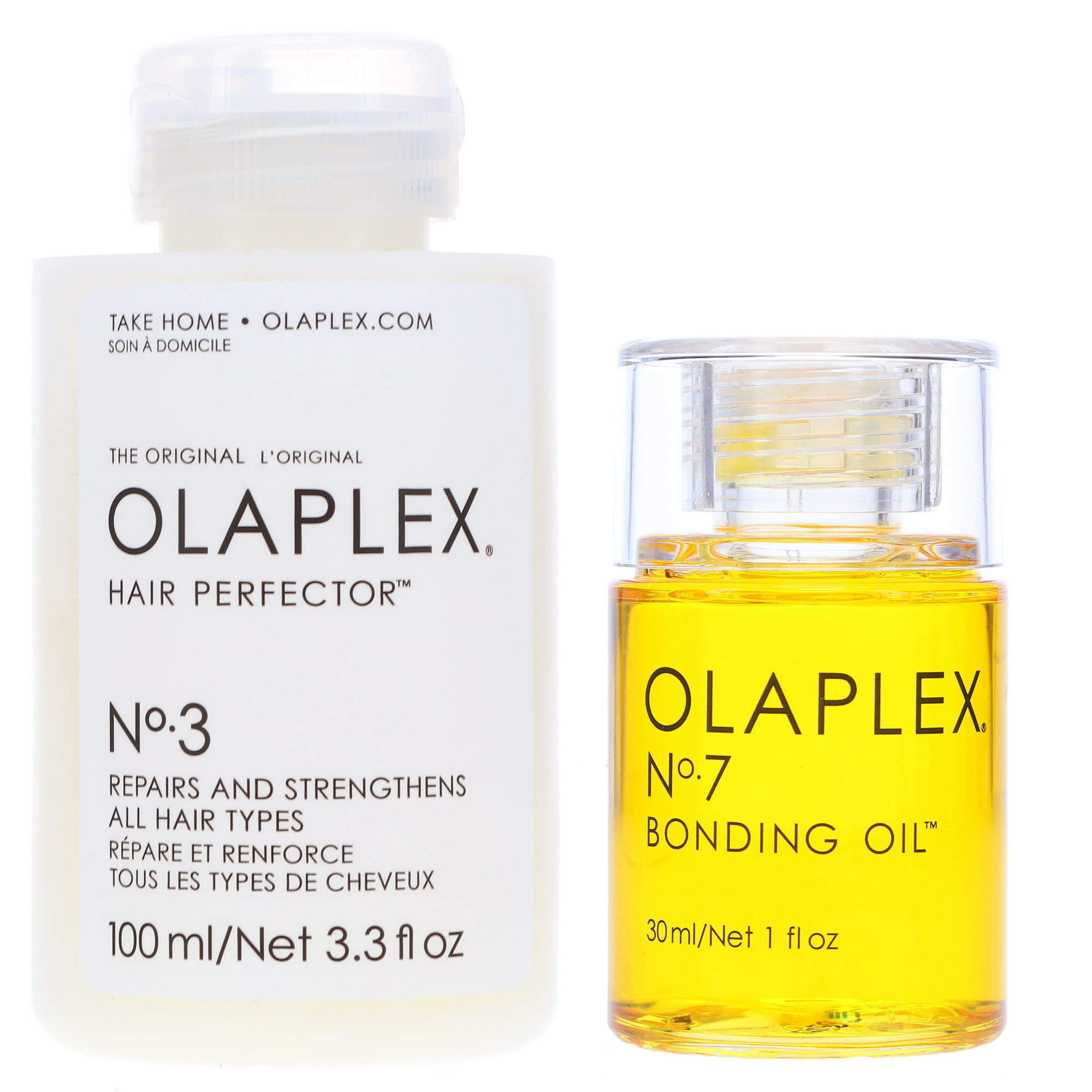 OLAPLEX.  No.7     3本セット Olaplex No. 3 Hair Perfector 3.3 oz & No. 7 Bonding Oil 1 oz Combo