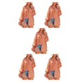 thumbnail image 2 of Sonducket Destaca con una elegante y llamativa camisa para mujer Camisas y blusas para mujer Blusas para mujer Camisas Mujer naranja XL Type2 NO2, 2 of 6