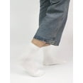 thumbnail image 4 of Bamboo Viscose Men's Crew Socks – Lightweight, Breathable, Anti-Odor – 48-Pair Family Pack, 4 of 7