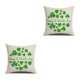 thumbnail image 4 of Ounissouiy Funda de cojín, accesorios para sofá, lino flexible, suministro para el Día de San Patricio, funda de almohada, soporte de cintura tres SXYM50 2Conjunto, 4 of 6