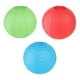 thumbnail image 4 of 12 piezas de colores, linternas de papel chinas, faroles decorativos colgantes para la fiesta de la boda en casa (4 pulgadas rojas + 6 pulgadas de hierba verde + 8 pulgadas azul cielo), 4 of 5