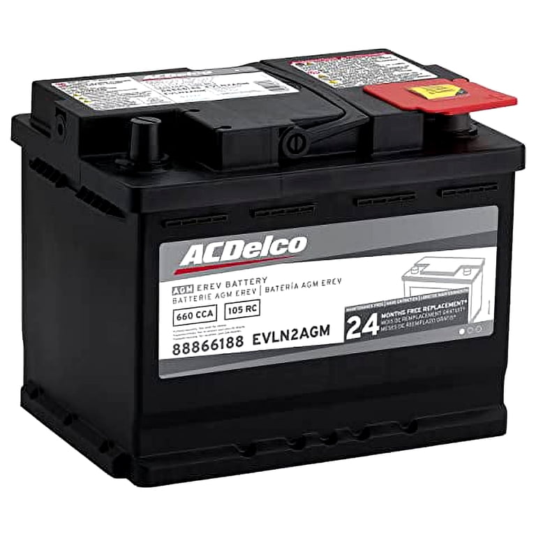 ACDelco, Automotive AGM Battery, EVLN2AGM, High Power 12V 47 Group