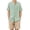 Green & Khaki, variant on Boy's 2 Piece Beach Outfit Short Sleeve Textured Button Down Shirt and Short Sets Summer Vacation Wear