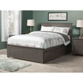 thumbnail image 4 of AFI Nantucket Full Wood Platform Bed with Matching Footboard and Storage Drawers, Grey, 4 of 8