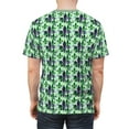 thumbnail image 6 of Mardi Gras Fleur Di Lis Camo T-Shirt - Light Green, 6 of 7