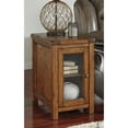 thumbnail image 1 of Ashley Furniture Table d'Appoint avec Porte en Maille en Marron, 1 of 2