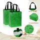 thumbnail image 3 of Bolsas de regalo Uxcell Verde oscuro con recubrimiento láser, 6pcs Bolsas reutilizables, 8" x 4" x 10", 3 of 5