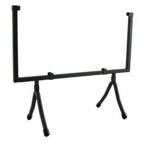 12" Square Black Metal Art Stand