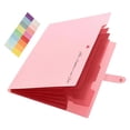 thumbnail image 2 of Expanding File Folder, 5 Pockets Accordion File Organizer for Letter Size Paper, Document Receipt Holder for Schol, Green, 2 of 9