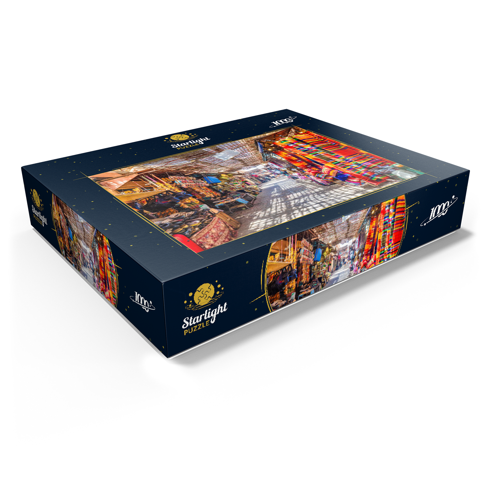 Marrakech Market 500-Piece Jigsaw Puzzle - Jamaa-el-Fna Market Morocco Puzzle