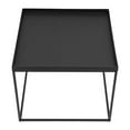 thumbnail image 5 of Miumaeov 24in Square Table Side End Table Metal Sofa Table Camping Table for Home Office, 5 of 12