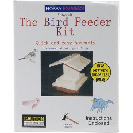 Pinepro The Bird Feeder Kit, Unfinished