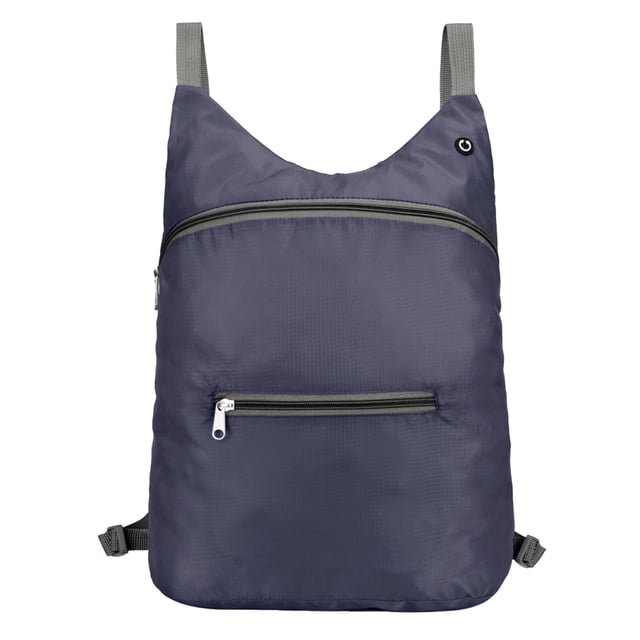 TIEVOSA Skin Bag Large Capacity Ultra Lightweight Portable Foldable Bag Men's Sports Backpack Headphone Hole Outdoor Travel Backpack