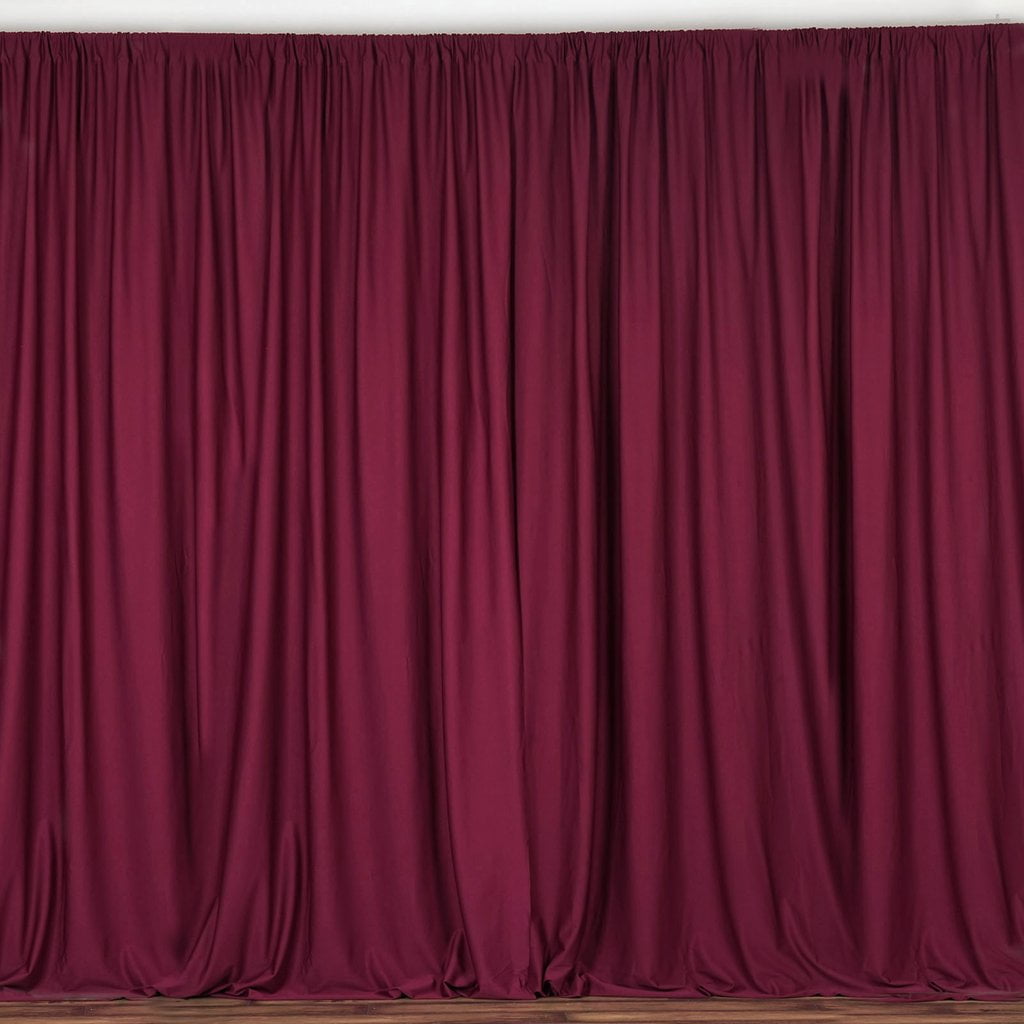 lovemyfabric 100 Polyester Poplin Window Curtain Panel/Stage Backdrop