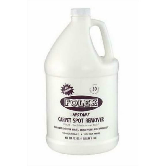 4PK Folex FSR128 Instant Carpet Spot Remover, 1 Gallon