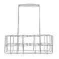 thumbnail image 2 of Monyance Handheld Basket Metal Beer Bottle Carrier 12-Bottle Beverage Holder for Bar & Restaurant(11.42X8.66X12.6Inches), 2 of 10