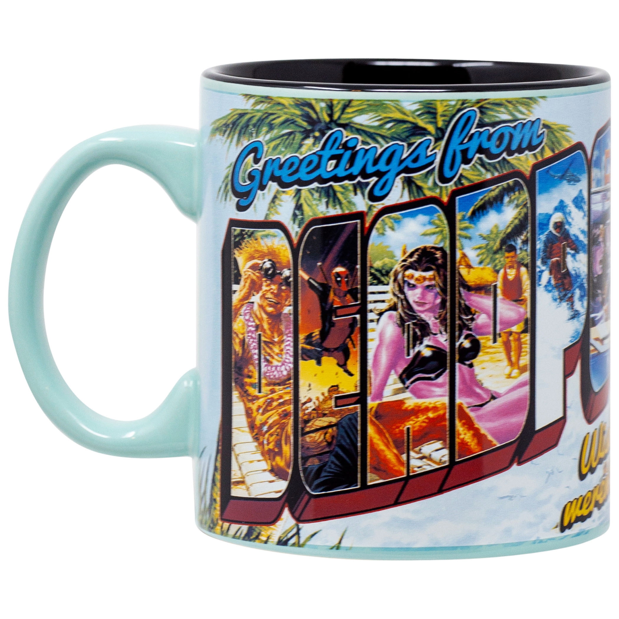 Deadpool Greetings 20 Ounce Mug