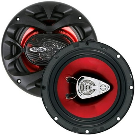 CH6530 300 Watt (Per Pair), 6.5 Inch, Full Range, 3 Way Car Speakers (Sold in Pairs), Impedance: 4 Ohms, System Frequency Response:100 Hz to 18 kHz, Â±1.., By BOSS