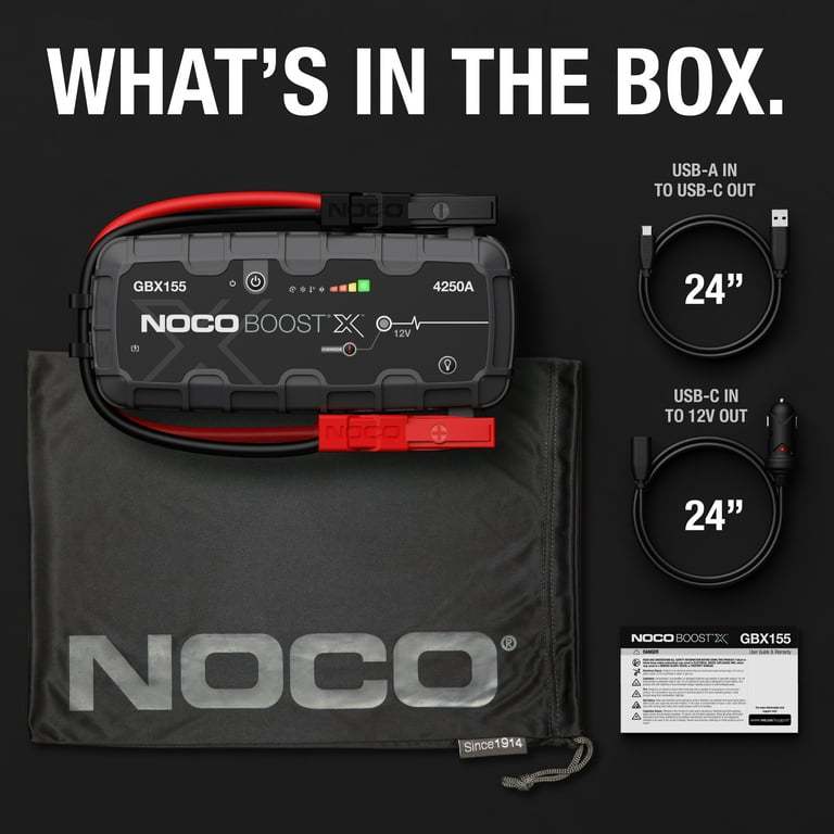 NOCO - GBX155 - Boost x 12V 4250A Jump Starter