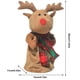 thumbnail image 2 of Cantando Bailando Reno Eléctrico Felpa Figura De Navidad Reno Relleno Reno De Pie Elk Figuras Muñeca Fiesta De Navidad Favores Inevent HA038951-00, 2 of 6