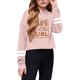 thumbnail image 2 of Gibobby Sudadera para Niñas Niños Casual Suelto Activo Mangas completas Sudaderas con capucha Sudaderas con capucha corto Estampado de Tops cortos para a(Rosa, 8-9 Años), 2 of 4