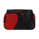 thumbnail image 2 of Disketp Black Dog Red Background Estuche de Lápices de Doble Capa con Tapa Abatible y Cremallera, Organizador Escolar para Adolescentes y Adultos, 2 of 7