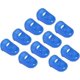 thumbnail image 1 of 10 paquetes de protectores de dedos de silicona de 25 mm para clasificar papel, coser y tocar la guitarra, tamaño S azul oscuro, 1 of 5