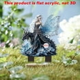 thumbnail image 4 of sruoe Garden Decoration Ground Insert, Fairy Garden Stakes, Garden Statues, Fairy Flower Pot Decor, Decorative Yard Stakes, Ground Insert Potted, Figurines for Patio Home, 4 of 8