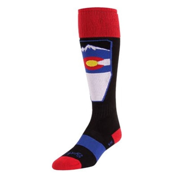 SockGuy Rocky CO Acrylic Ski Sock (Rocky - L/Xl)