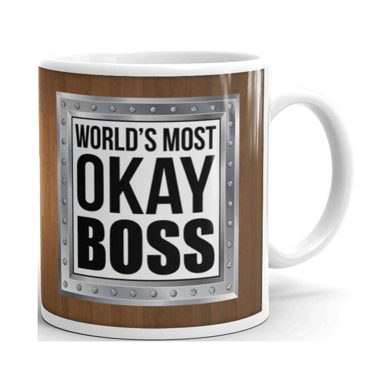 World's Best Boss funny mug, Zazzle