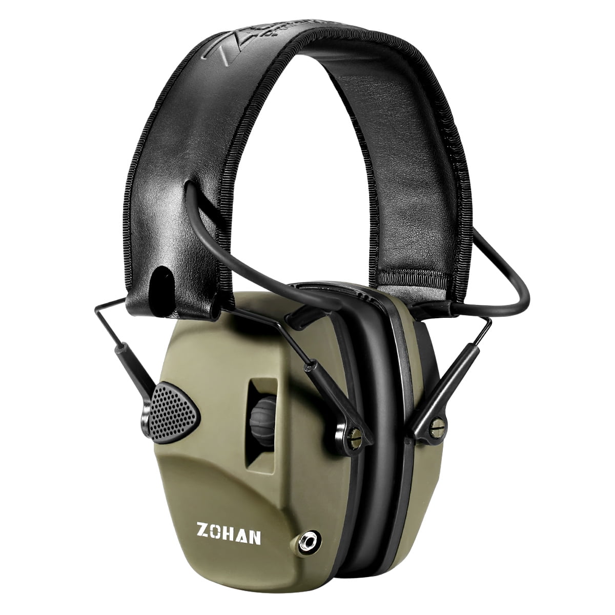 ZOHAN EM054 Electronic Shooting Ear Protection, Slim Active Noise Reduction Earmuffs with 4X Sound Amplification for Gun Range,Hunting