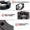 thumbnail image 4 of Flycle Kits De Nivelación De 2 Pulgadas Para Tacoma 2005-2023 2003-2023 4Runner 2007-2015 Fj Curiser Espaciadores De Puntal Delantero Kit De Elevación De 2 Pulgadas Compatible Con Tacoma 4Runner Fj Cu, 4 of 5