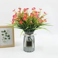 thumbnail image 4 of 16 Bundles Artificial Flowers for Outdoors - 14" UV Resistant Silk & for Spring/Summer Decor, Garden, Porch, Window Box - Indoor/Outdoor Mixed Floral Arrangements, 4 of 9