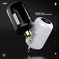 thumbnail image 2 of Dragonhawk B3 Tätoo Wireless Battery Power Supply, Rechargeable Cordless Tätoo Power Pack, RCA Jack 1500mAh Capacity with LED Digital Display for Tätoo Pen  P321(White), 2 of 8