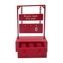 Bookshelf Decoration Reading Counter Library Reading Aid, Gift For Writers And Book Lovers for Home Desktop Decoration