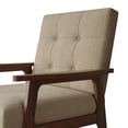 thumbnail image 5 of Castle Place Shabby Chic Accent Chair, Beige, 5 of 10