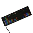thumbnail image 1 of Led Music Audio Spectrum Indicator Vu Meter With 12 Display Modes C256 Model, 1 of 8