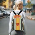thumbnail image 7 of FORMRS Mini Backpack Purse for Women Travel Daypack Casual Shoulder Bag, Stripes and Circle, 7 of 7