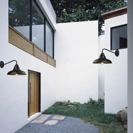 Wall light Wall-mounted family farmhouse wall light Exterior Lantern Classic barn light