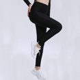 thumbnail image 4 of Pantalones de yoga para mujer Pantalones de entrenamiento de levantamiento de cadera ligeros para deportes de gimnasio Hugtrwg Para estrenar, 4 of 9